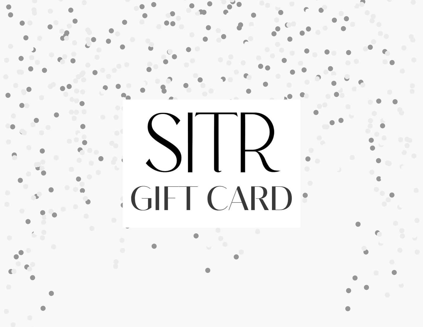 SITR Gift Card
