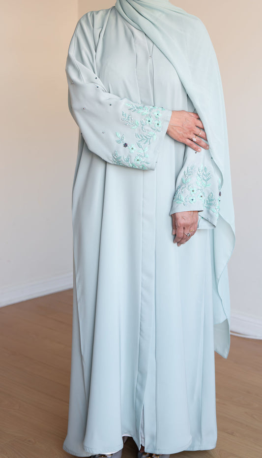 MIST - Front Open Buttoned Nada Abaya