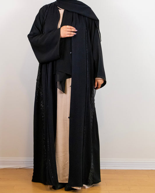 NAJMA - Front Open Buttoned Nada Abaya