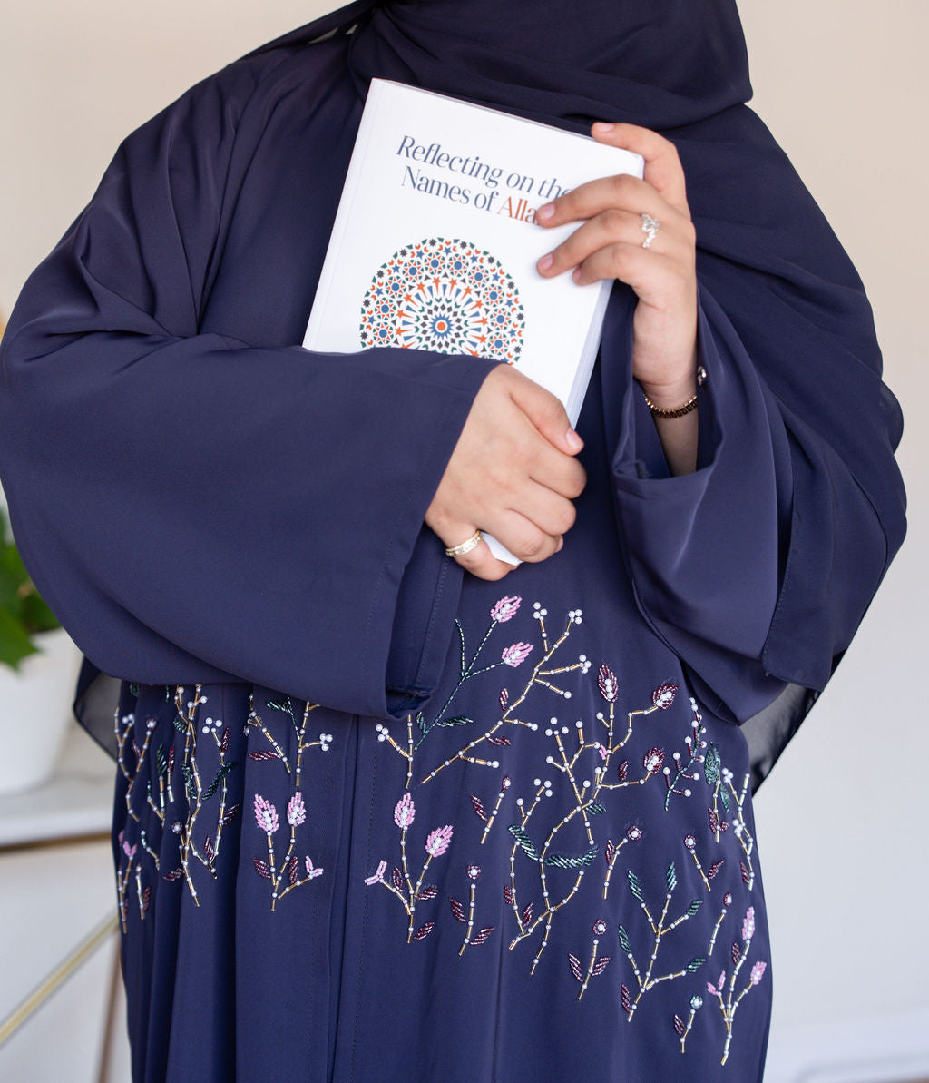 TWILIGHT - Front Open Buttoned Nada Abaya