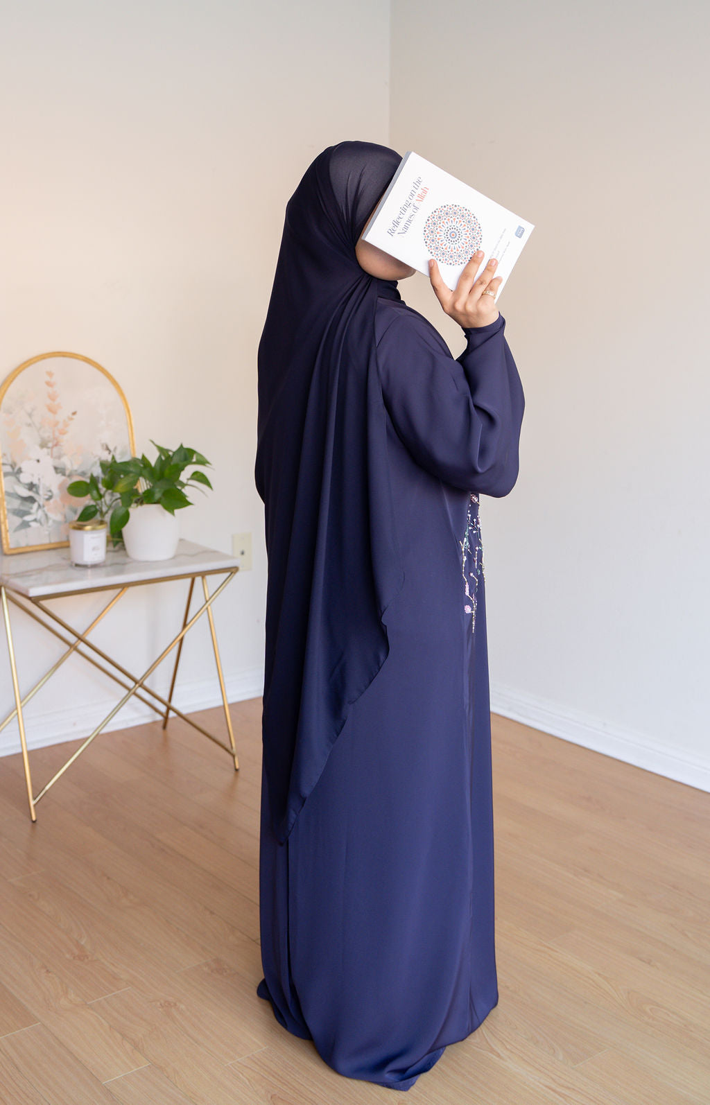 TWILIGHT - Front Open Buttoned Nada Abaya
