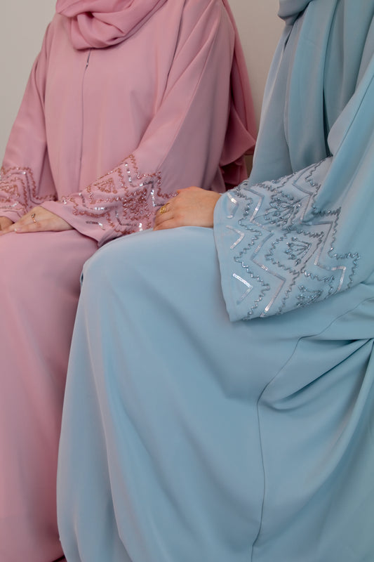 HUSNA - Front Open Buttoned Nada Abaya
