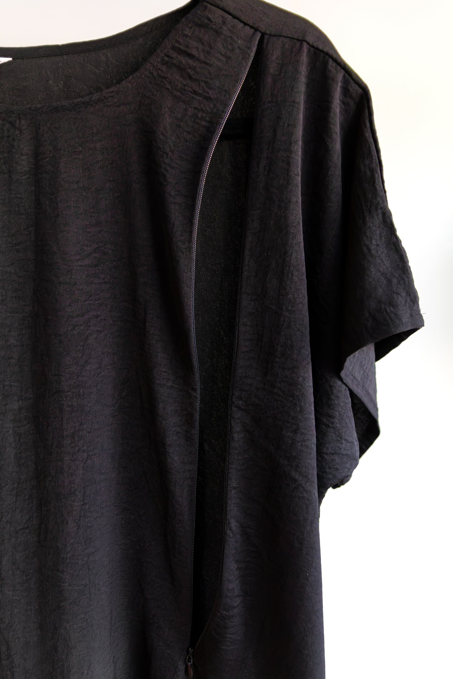 INNER - DOUBLE ZIPPERED  Black (Nursing-Friendly)