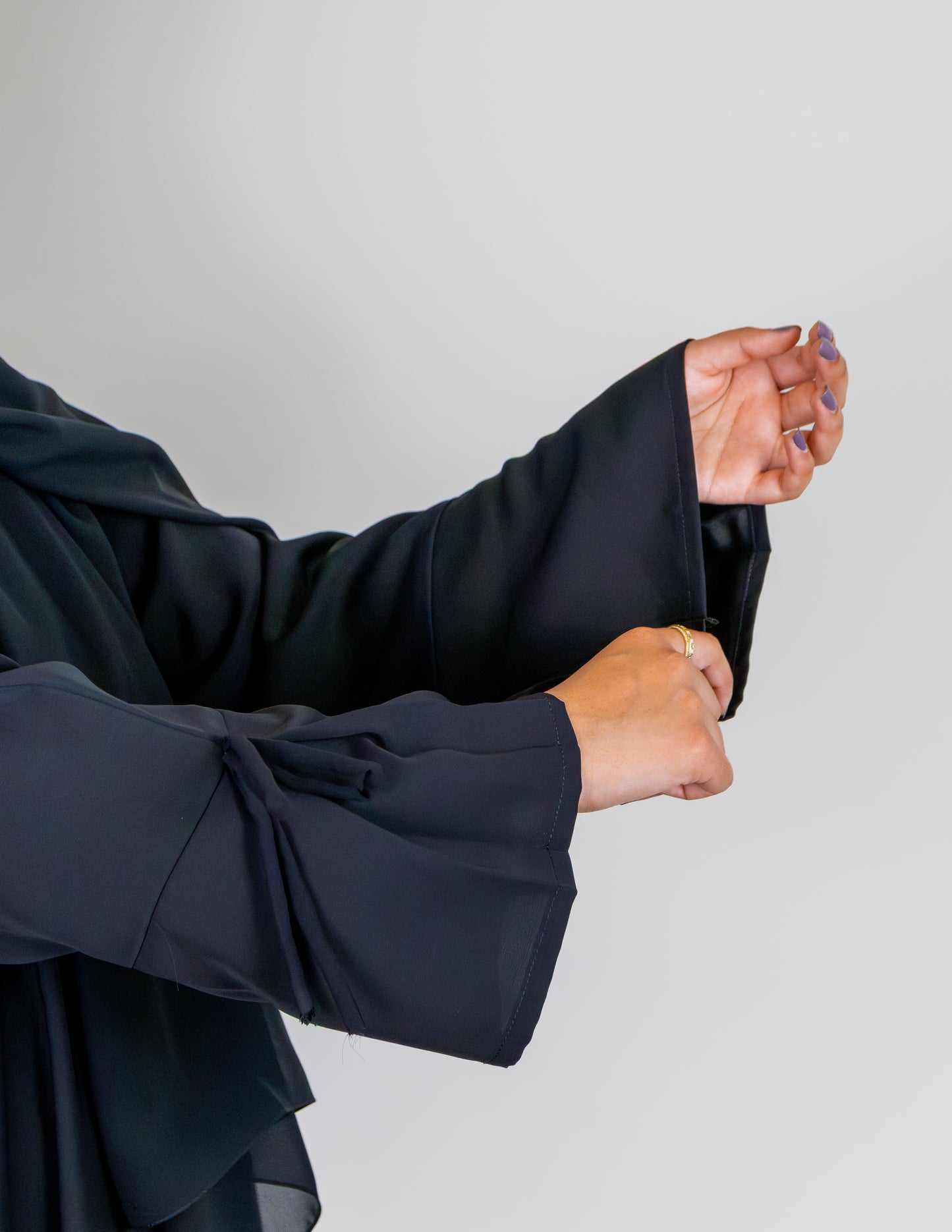 DEENA - Front Zipper Nursing-Friendly  Nada Abaya