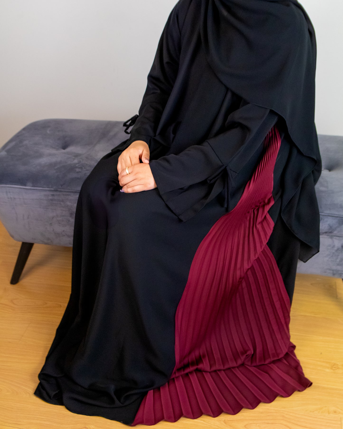 DEENA - Front Zipper Nursing-Friendly  Nada Abaya