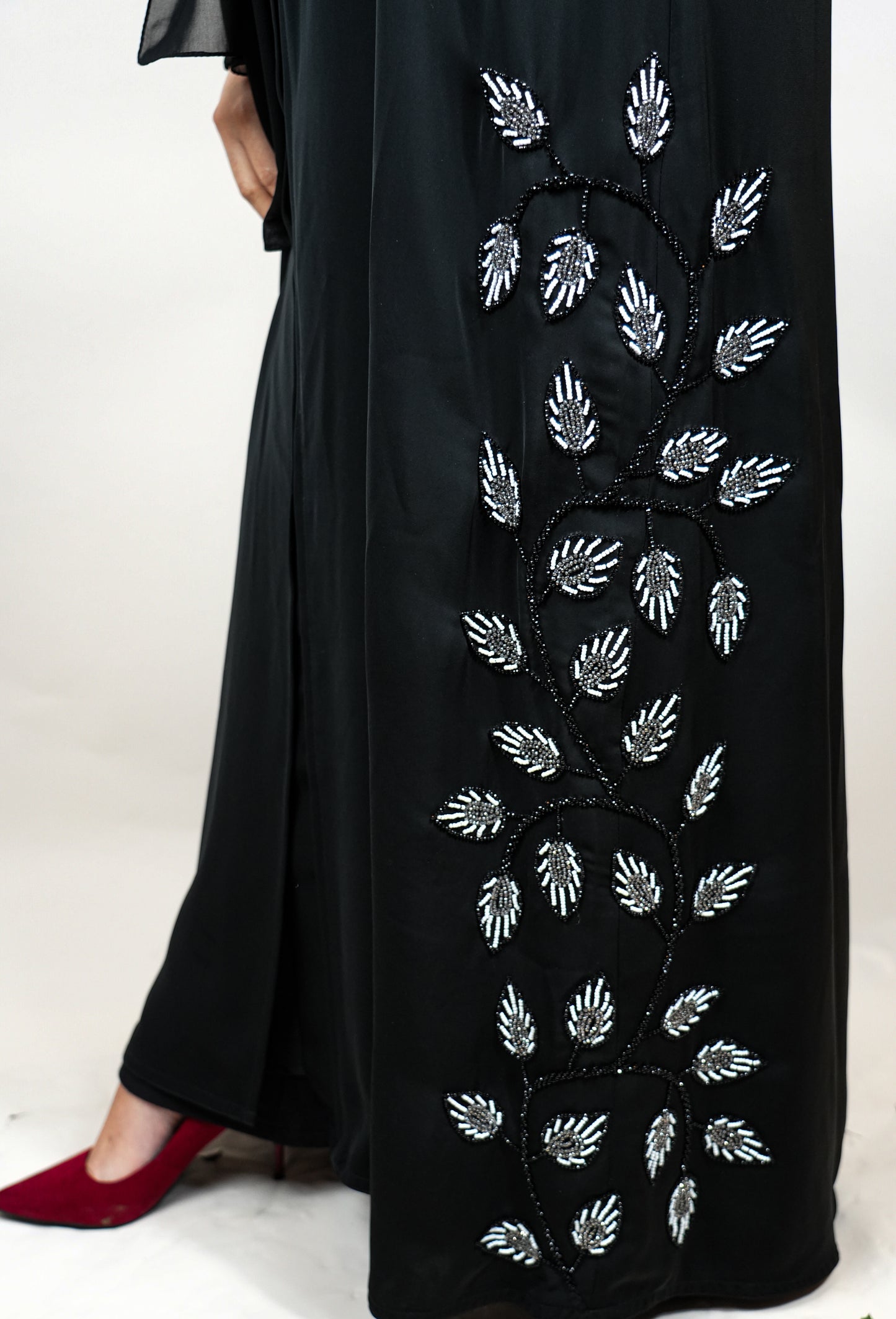 ZAHRA - Front Open Buttoned Nada Abaya