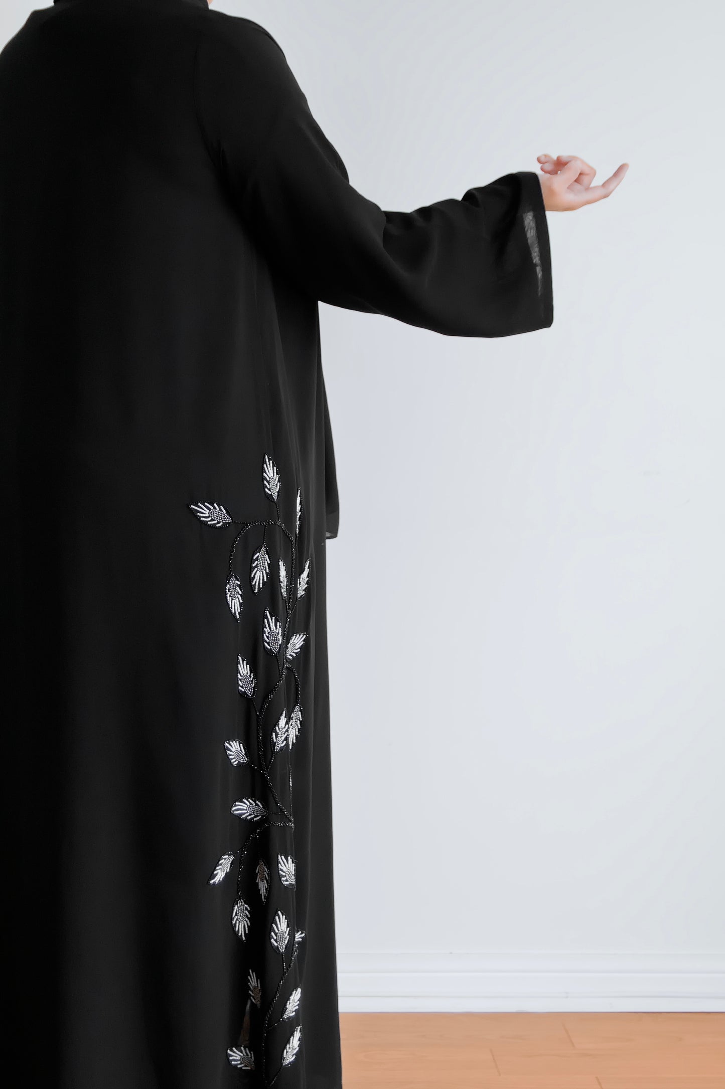 ZAHRA - Front Open Buttoned Nada Abaya