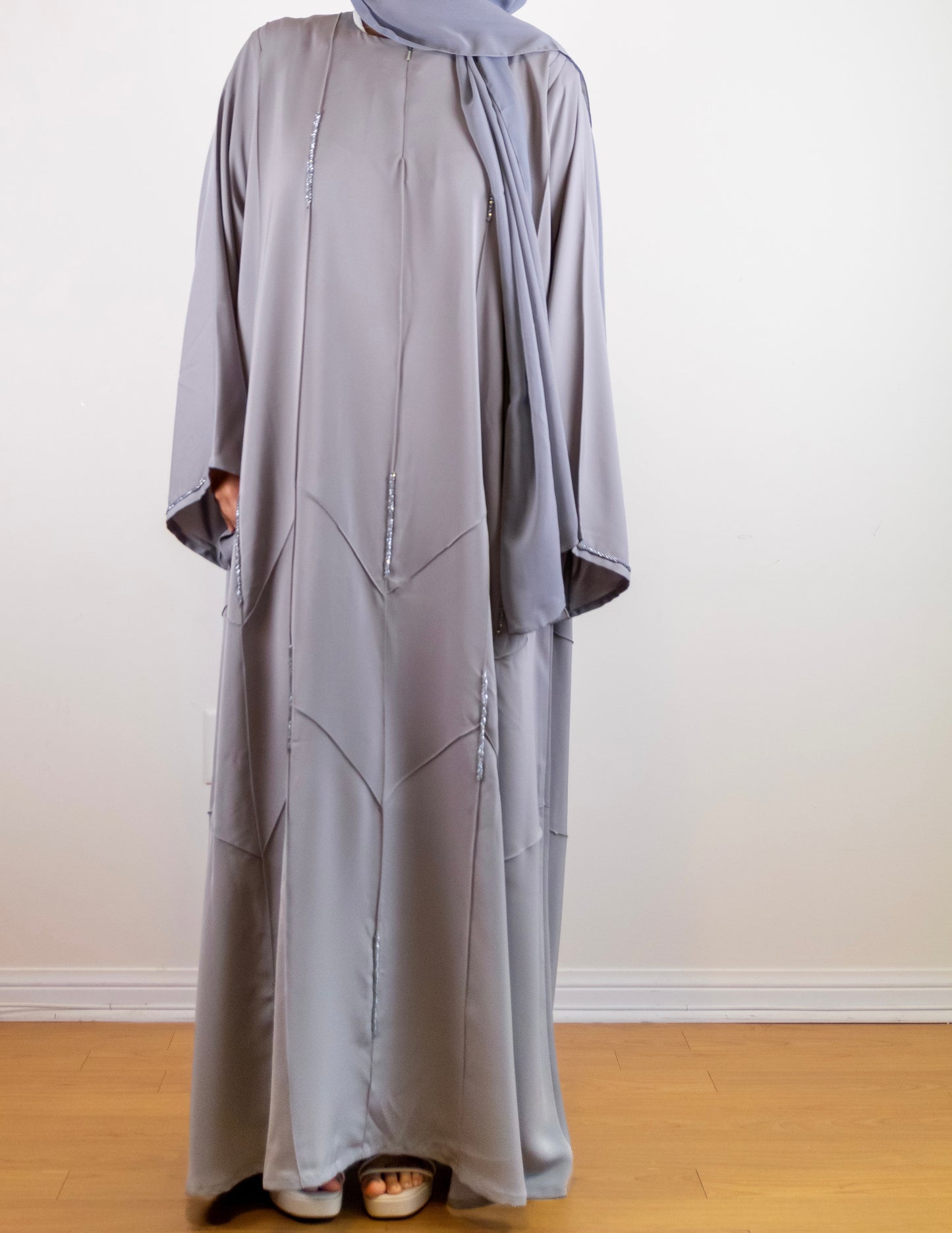 SAMAA - Front Zipper Nursing-Friendly Nada Abaya